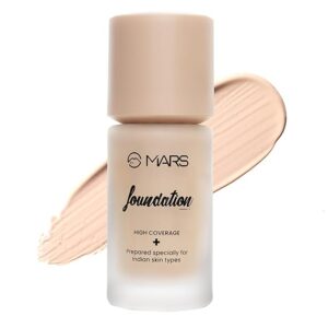 6101IT7qXeL._SX569_ MARS SPF50 PA++++ High Coverage Liquid Foundation