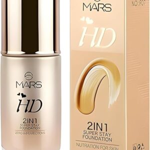 61KKbLpN48L._SX569_ Mars Hd 2In1 Super Stay Liquid Matte Foundation 60Ml (Shade 101)(Pack Of 1)