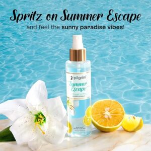 81ePgJRYjlL._SX569_ Pilgrim Summer Escape Body Mist (White Lily with yuzu lemon) Perfume for women| 150 ml