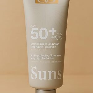 CVB SUNSCREEN 50+SPF .YOUTH PROTECTING SUNSCREEN