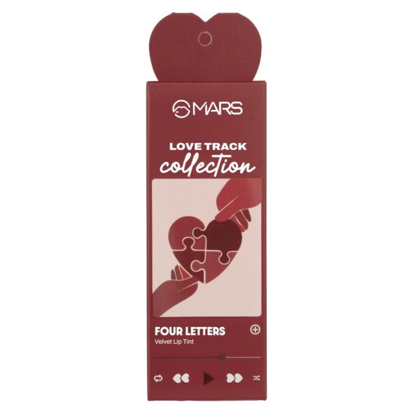 MARS Love Track Velvet Lip Tint (2.8ml) (FOUR LETTER) | Velvet Matte Finish